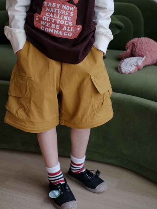 【小大人舒适圈】2026春夏儿童户外亲子装！可拆卸防晒速干轻量型登山两穿长短裤！ 商品图2