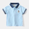 【亲肤透气❗耐磨耐脏】男童短袖T恤2026春夏装新款儿童短袖翻领polo衫宝宝卡通绣上衣。xa 商品缩略图3