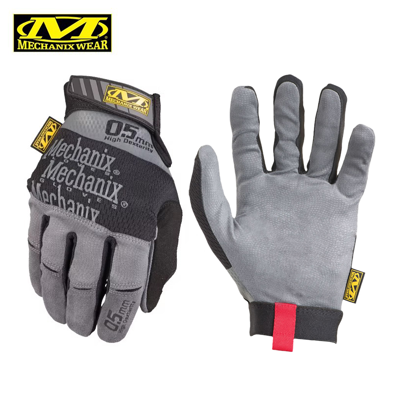 【窄型魔术贴 速干面料 关节解剖学设计】美国Mechanix超级技师0.5mm骑行高灵活全指射击战术手套超薄 MSD  ds（js）