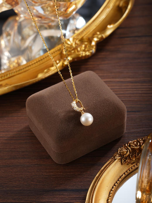 子佩集【圆满华年】银S925珍珠惜王妃吊坠【P2846】双色吊坠可打开单环(不含链)2602 商品图6