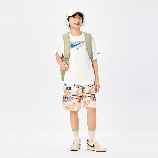 NIKE 3BRAND 夏 大童小童 短袖T/短裤 RWB-KS-1909 商品图0