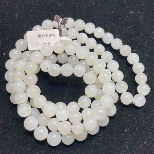 5400元/条昆仑玉佛珠 商品图3