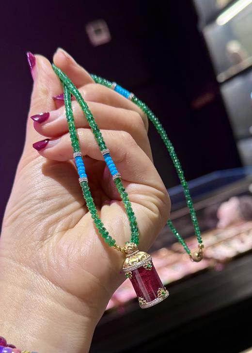 卢比莱碧玺项链 商品图3