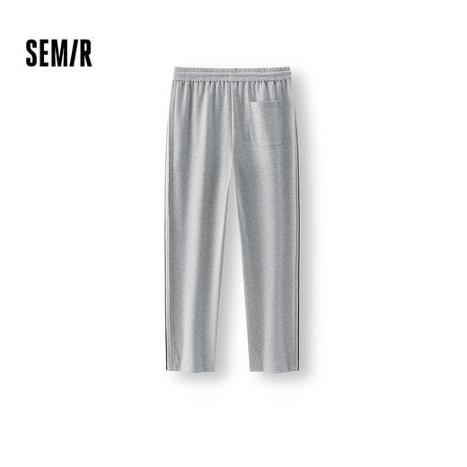 商场同款|森马休闲裤男夏侧边条针织长裤2026新款轻薄舒适直筒裤 商品图1