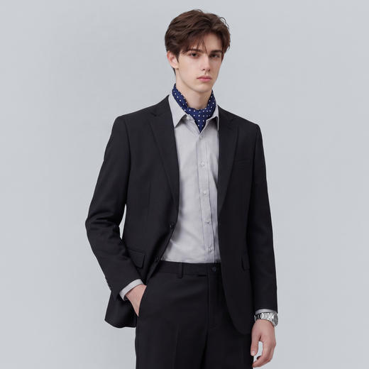 【不易变形】圣得西男士2026新款西服套装春季商务休闲高端西装 商品图6