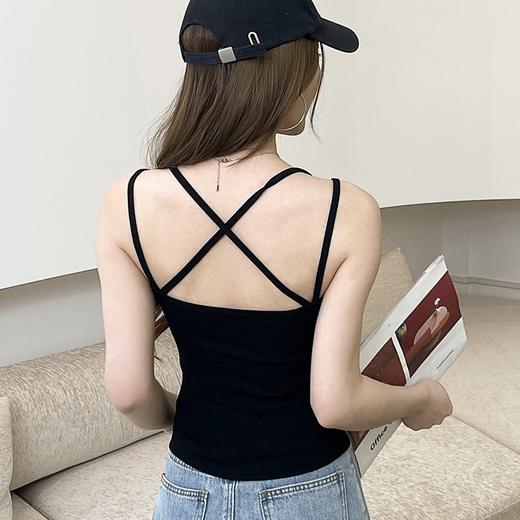 【买一送一！2个款式任选】卷卷紫新款时尚百搭bra吊带 免穿bra轻松穿搭 面料柔软细腻 温柔百搭显白 内搭/外穿 商品图4