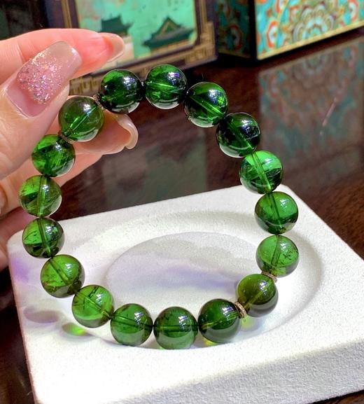11mm绿碧玺手串 商品图0
