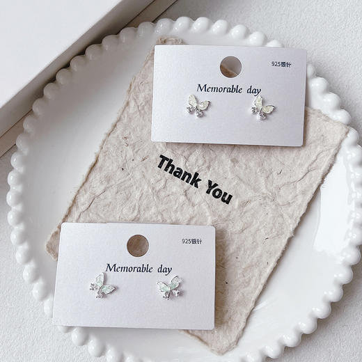 气质小巧养耳洞银针耳环-纪念日百货门店同款162553126 商品图4