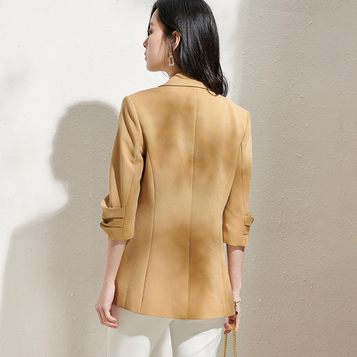 剩S/M/L/XL 芳外新款设计感装饰别致短外套时尚通勤上衣女8T22AW0232 商品图4