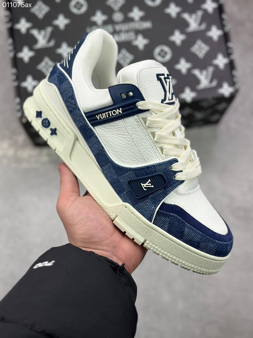 春季特惠💰720 路易威登 LV Trainer 低帮休闲板鞋 商品图0