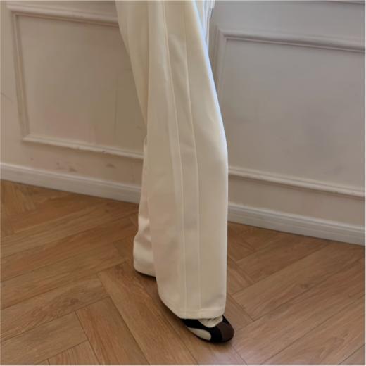 【超模君严选】TRIUUCHU  瘦身卫裤  L家scuba同款 垂感好不皱不塌胯 无束缚感 高腰直筒版型 上身显瘦 穿出慵懒高级感 6020 下单3-7天发货！ 商品图1