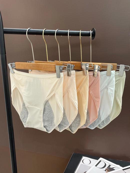 到手4件！【蕉N家姨妈期防侧漏生理裤】柔软亲肤又透气，给私密处最温柔的呵护WD 商品图0