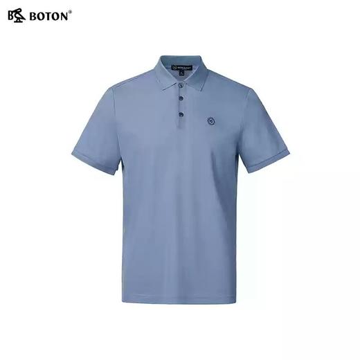 [桑蚕丝]波顿夏季男士质感POLO短袖针织衫｜翻领有型，陪伴日常每一刻MT036225 商品图5