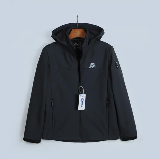 【26连帽软壳风衣】2026新款春秋薄绒连帽软壳风衣上衣03h 商品图4