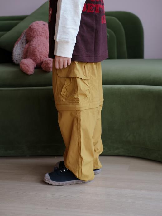 【小大人舒适圈】2026春夏儿童户外亲子装！可拆卸防晒速干轻量型登山两穿长短裤！ 商品图1