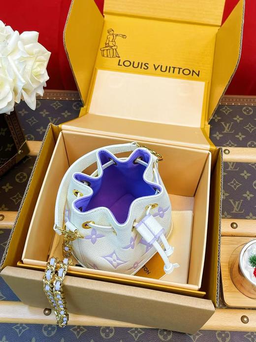 驴家 Nano Noé 迷你水桶包 白拼紫 （JPH） 商品图4