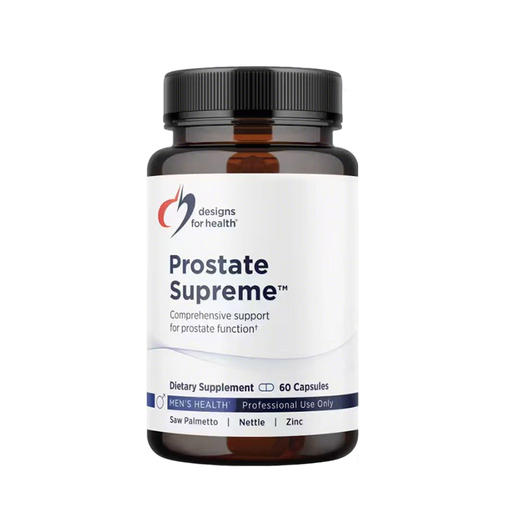 【效期至27年1月】锯棕榈荨麻胶囊 Designs for health Prostate Supreme™ caps* 60粒/瓶 商品图0