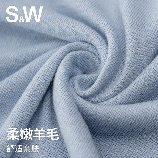 【SW速惟】 短款羊毛衣针织衫圆领长袖外套4181B 商品图1