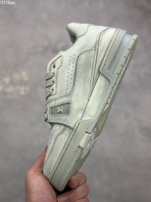 春季特惠💰880 路易威登 LV Trainer 低帮休闲板鞋 商品图6