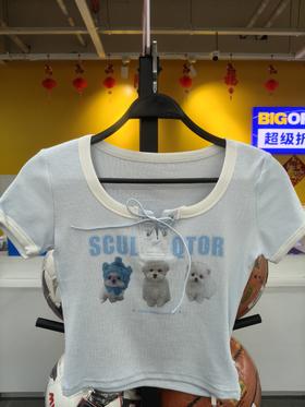 79.9秒杀GABRILE MANN 女士短袖体恤（线下同时售卖，不保证有货）649893-CY