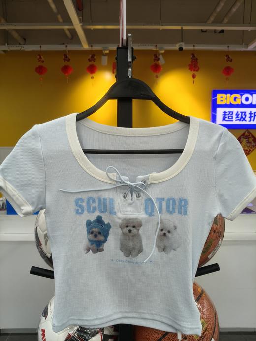 79.9秒杀GABRILE MANN 女士短袖体恤（线下同时售卖，不保证有货）649893-CY 商品图0