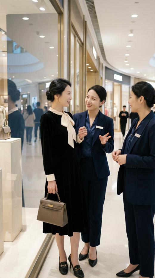 撞色蝴蝶结飘带收腰连衣裙 商品图1