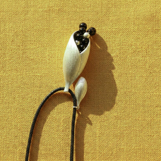 含晖·玉兰系列1-双戴长链 商品图6