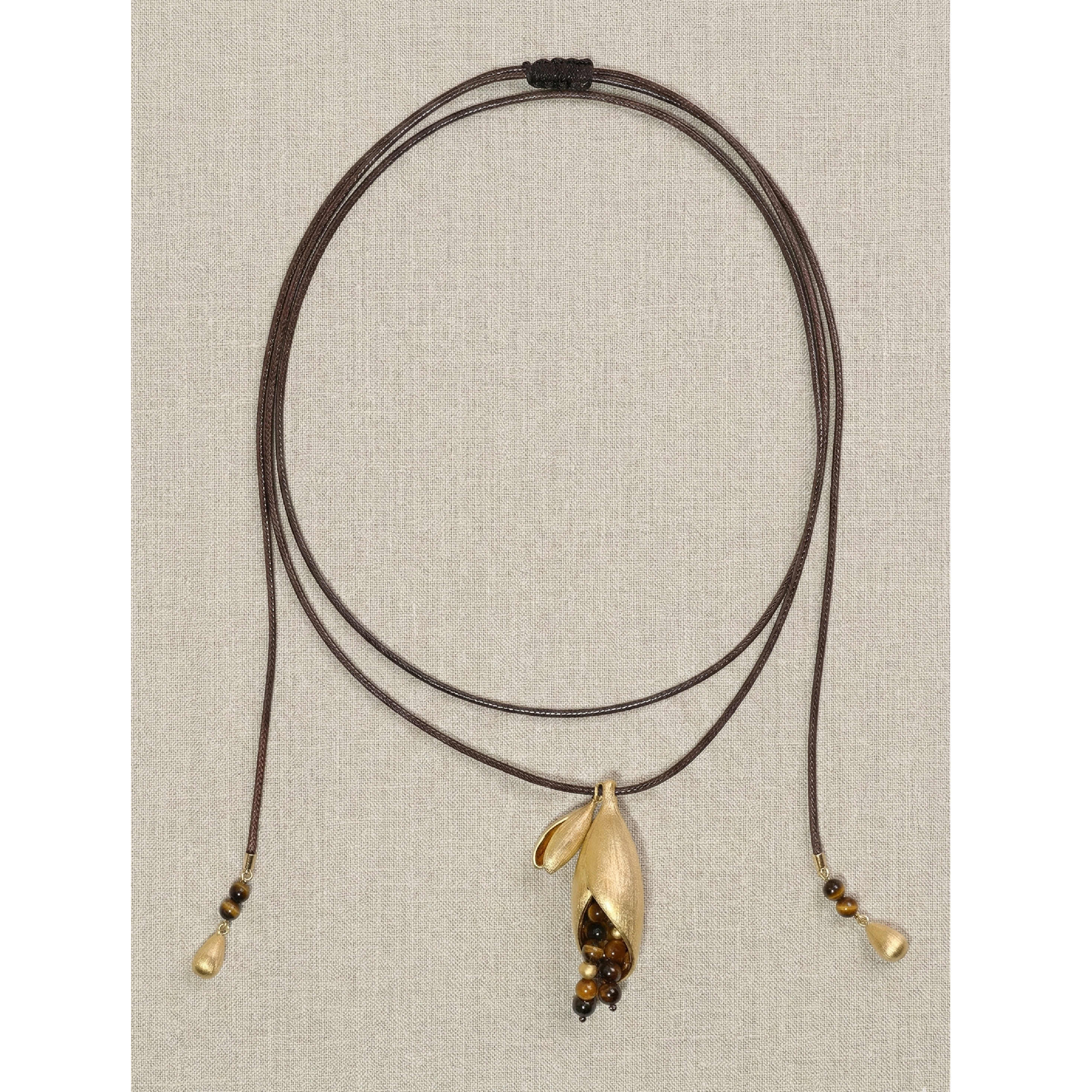 含晖·玉兰系列1-双戴长链