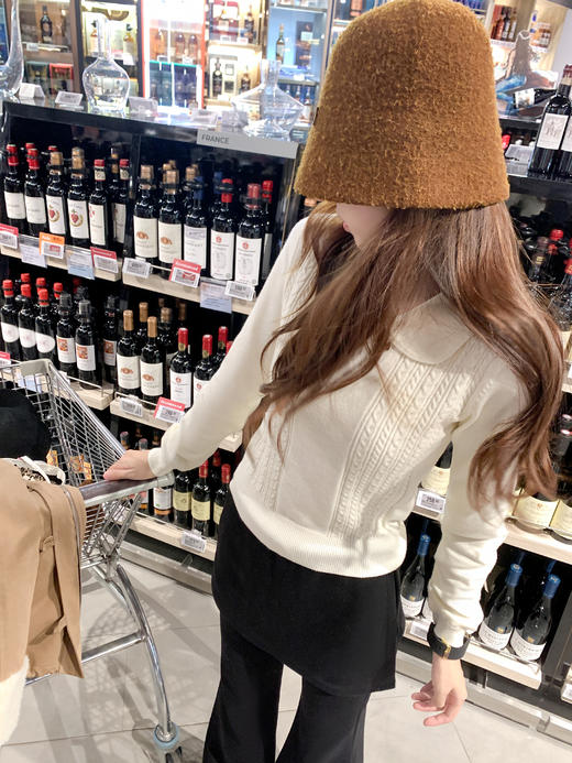 <曾小咸推荐>3.13现货秒杀 ！微信超特价！娃娃领蝴蝶结针织衫 日常169.99 立减90 秒杀79.99！！微喇裤（不加绒）秒杀79.99！！羊羔毛翻领外套  秒杀179.99！！ 商品图11