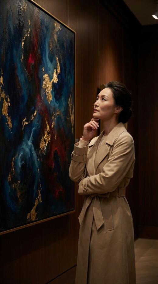 大翻领袖口开叉加袢系腰带单层风衣（附腰带） 商品图3