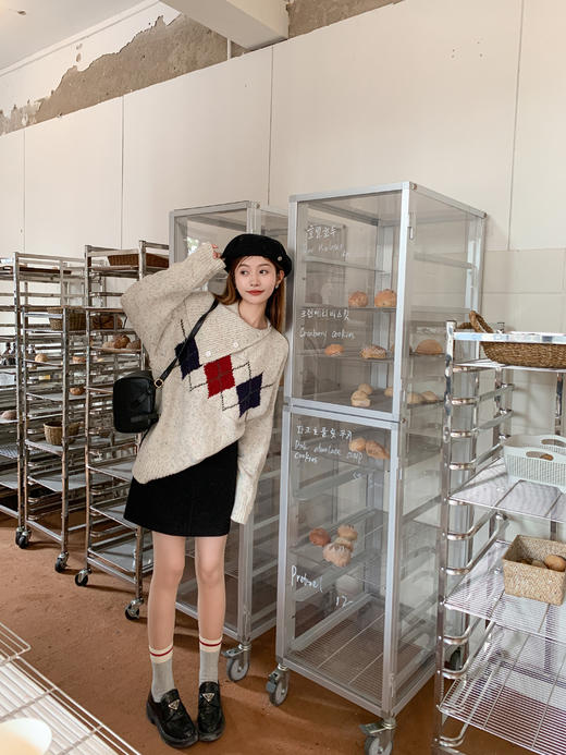 【129元任选2件】现货！ 韩版高腰短款包臀裙 商品图8