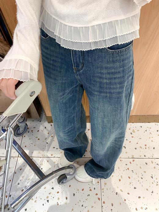 <曾小咸推荐>3.14现货秒杀 ！微信超特价！花边拼接磨毛长袖 日常119.99 立减60 秒杀59.99！！ 商品图8