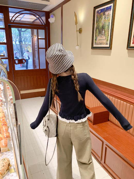 【129元任选2件】现货！韩系芭蕾风T恤上衣女长袖 商品图7