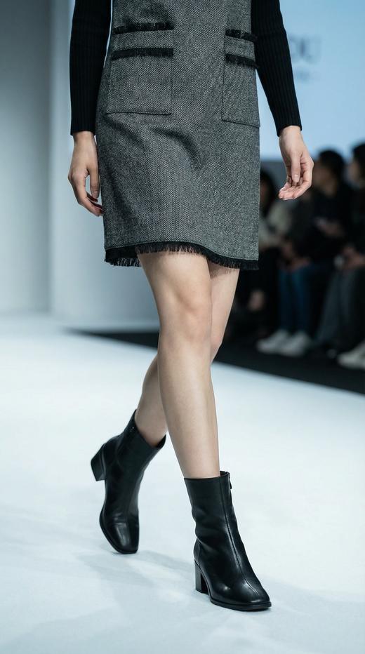 LIN HN 深V领马甲裙 商品图4