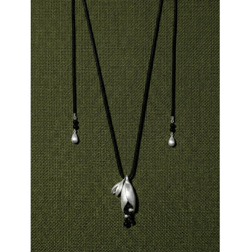 含晖·玉兰系列1-双戴长链 商品图9