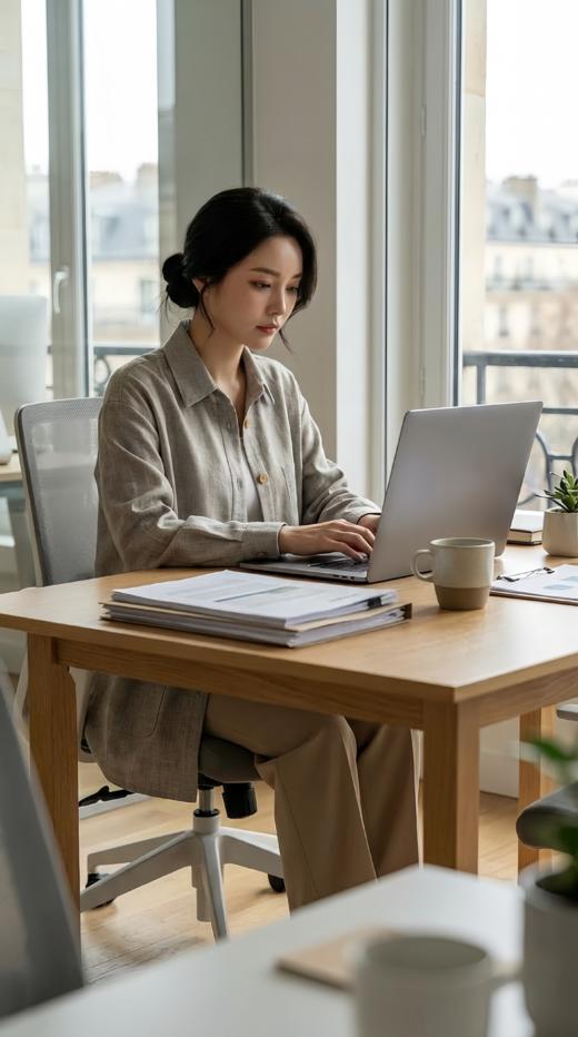 HN 对称贴袋衬衣款侧开叉外套 商品图4