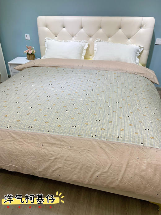 5折秒杀~松植屋100%精梳全棉高密被套甄选新疆长绒棉200*230被罩 商品图6