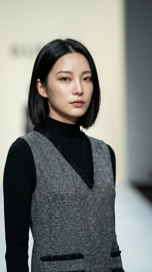 LIN HN 深V领马甲裙 商品图2