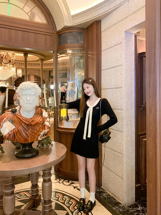 <曾小咸推荐>3.13现货秒杀 ！微信超特价！韩系长袖针织连衣裙 日常179.99 立减80 秒杀99.99！！ 商品图10