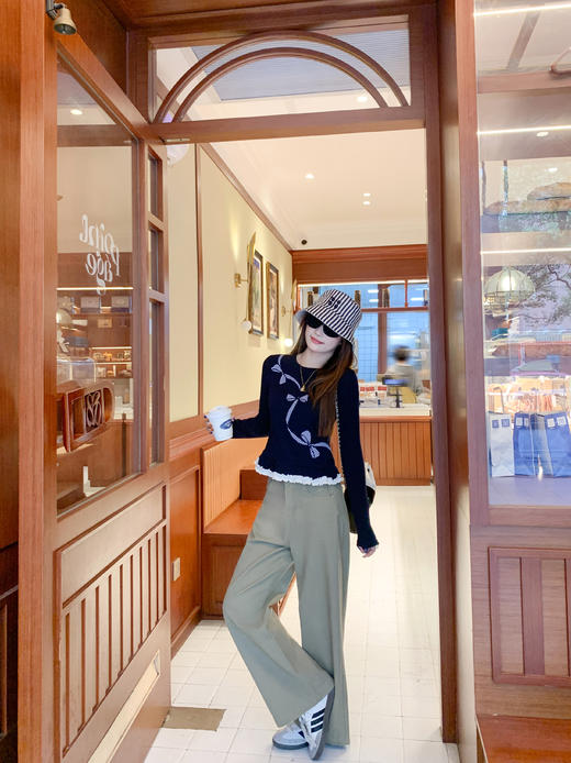 【129元任选2件】现货！韩系芭蕾风T恤上衣女长袖 商品图9