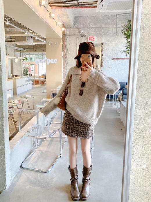 <曾小咸推荐>3.14现货秒杀 ！微信超特价！重工编织半裙 日常139.99 立减70 秒杀69.99！！ 商品图12