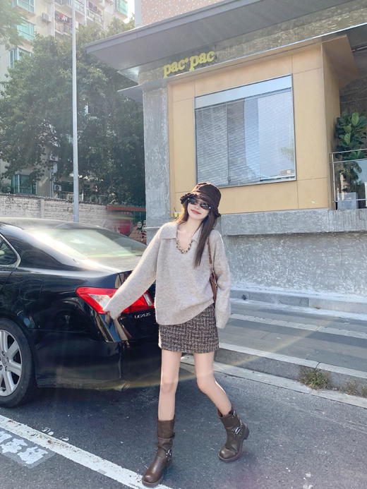 <曾小咸推荐>3.14现货秒杀 ！微信超特价！重工编织半裙 日常139.99 立减70 秒杀69.99！！ 商品图5