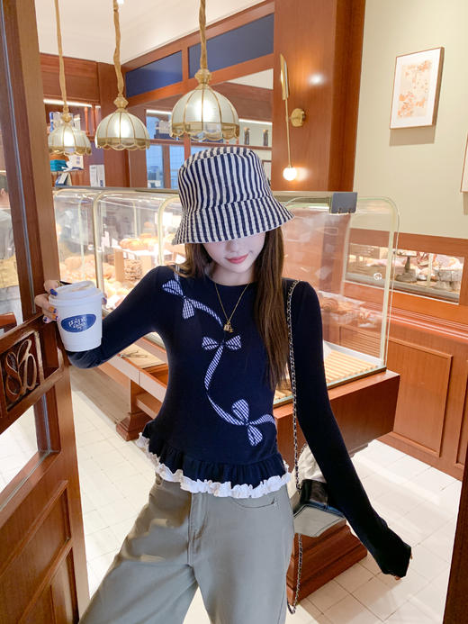 【129元任选2件】现货！韩系芭蕾风T恤上衣女长袖 商品图8