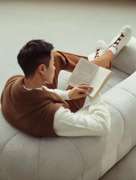 韦恩真皮休闲小白鞋 | 头层牦牛皮，韦恩专利水染鹿皮乳胶鞋垫，舒服到不想脱下来 商品图4