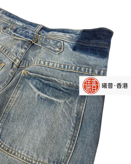 男款后扣直筒牛仔裤长裤la016 商品图2