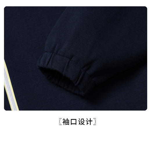 【直发】大保罗松身版连帽前中拉链女 卫衣-PS22KJ113W 商品图4