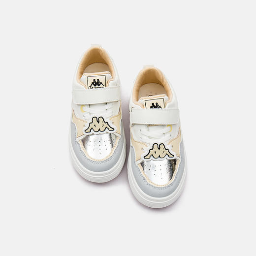 【59元任选】kappa kids卡帕春夏款儿童时尚日常百搭休闲板鞋运动鞋 商品图4