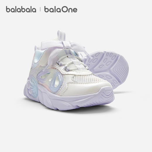 【balaOne】巴拉巴拉童鞋儿童运动鞋女童鞋2026夏季新精致慢跑鞋 商品图1