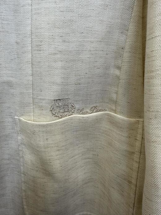 男款刺绣亚麻西装外套ho015 商品图4