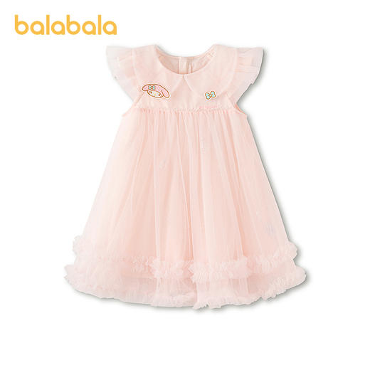 【三丽鸥IP商场同款】巴拉巴拉童装宝宝连衣裙女童2026新夏网纱裙 商品图2